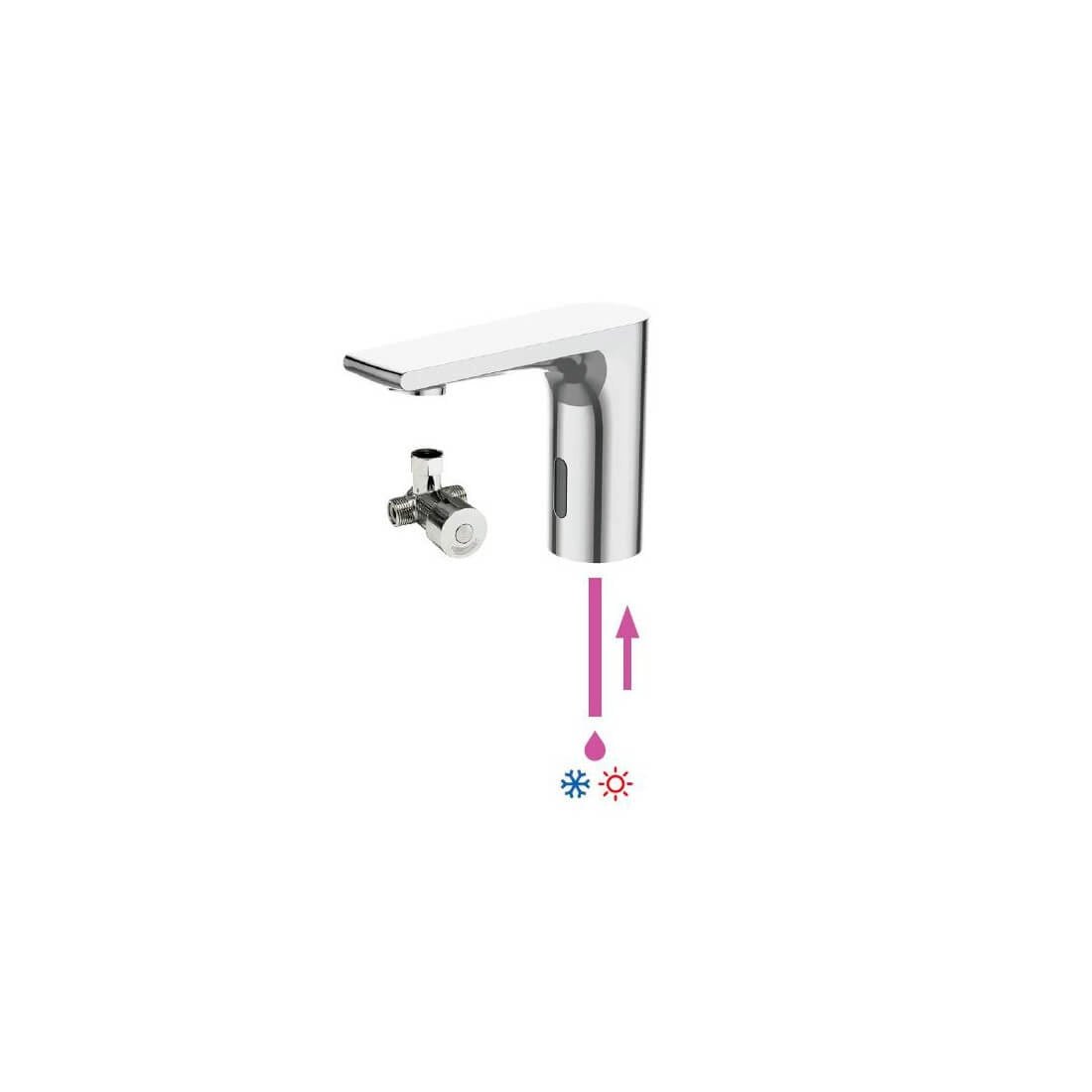 Grifo lavabo electronico Fiji