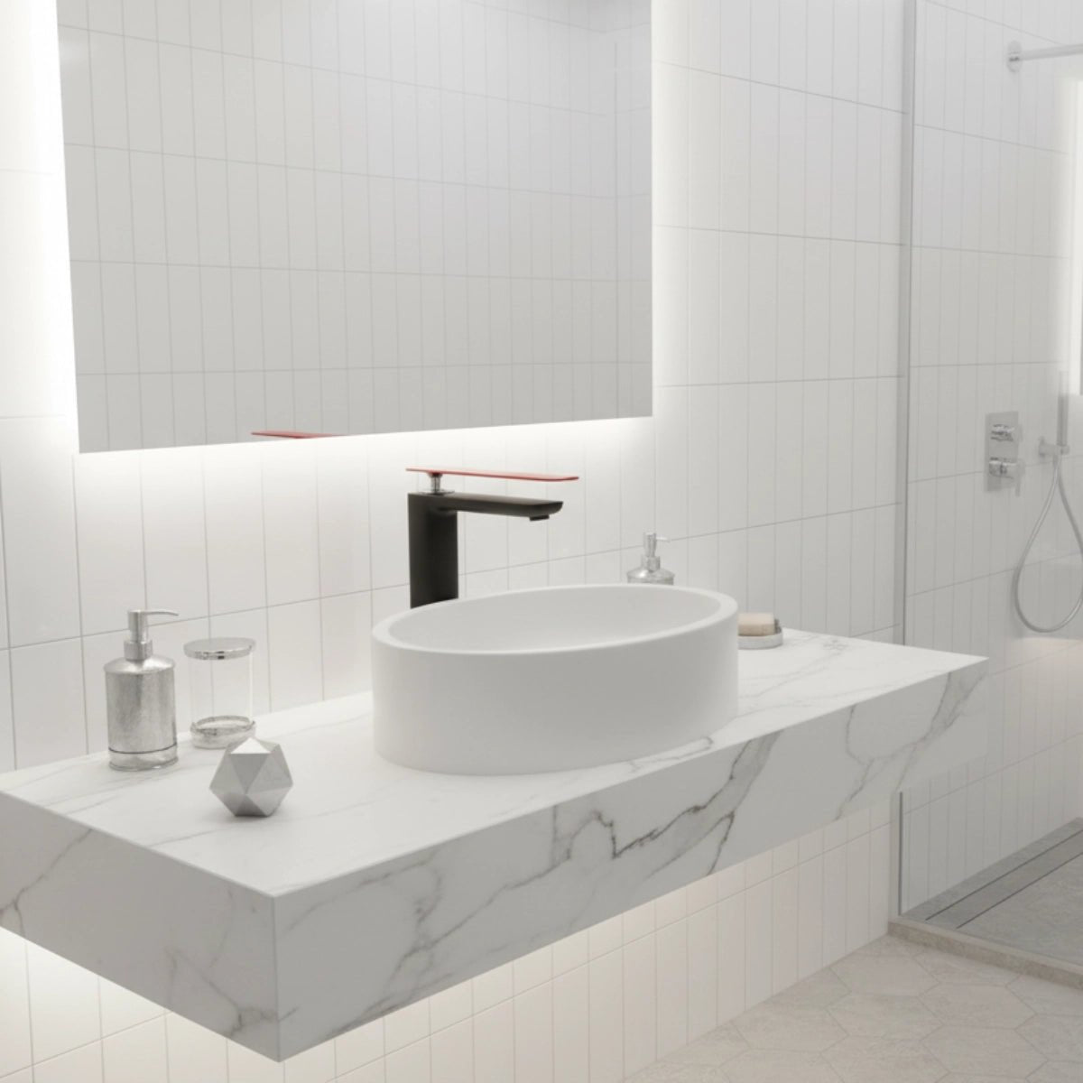 Grifo monomando de lavabo Foggy - Thebath