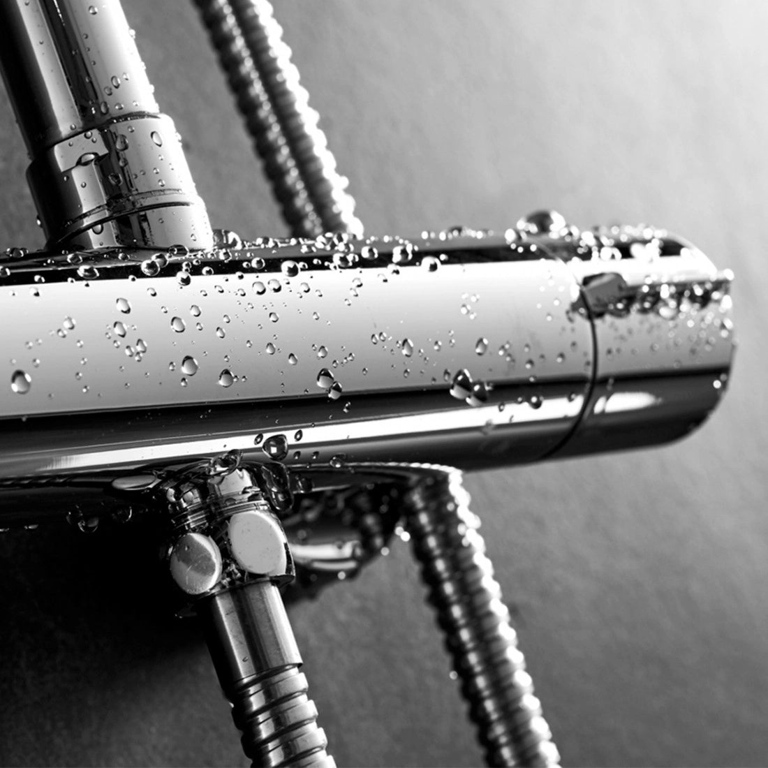 Grifo termostático para ducha con distribuidor incorporado serie Sigma
