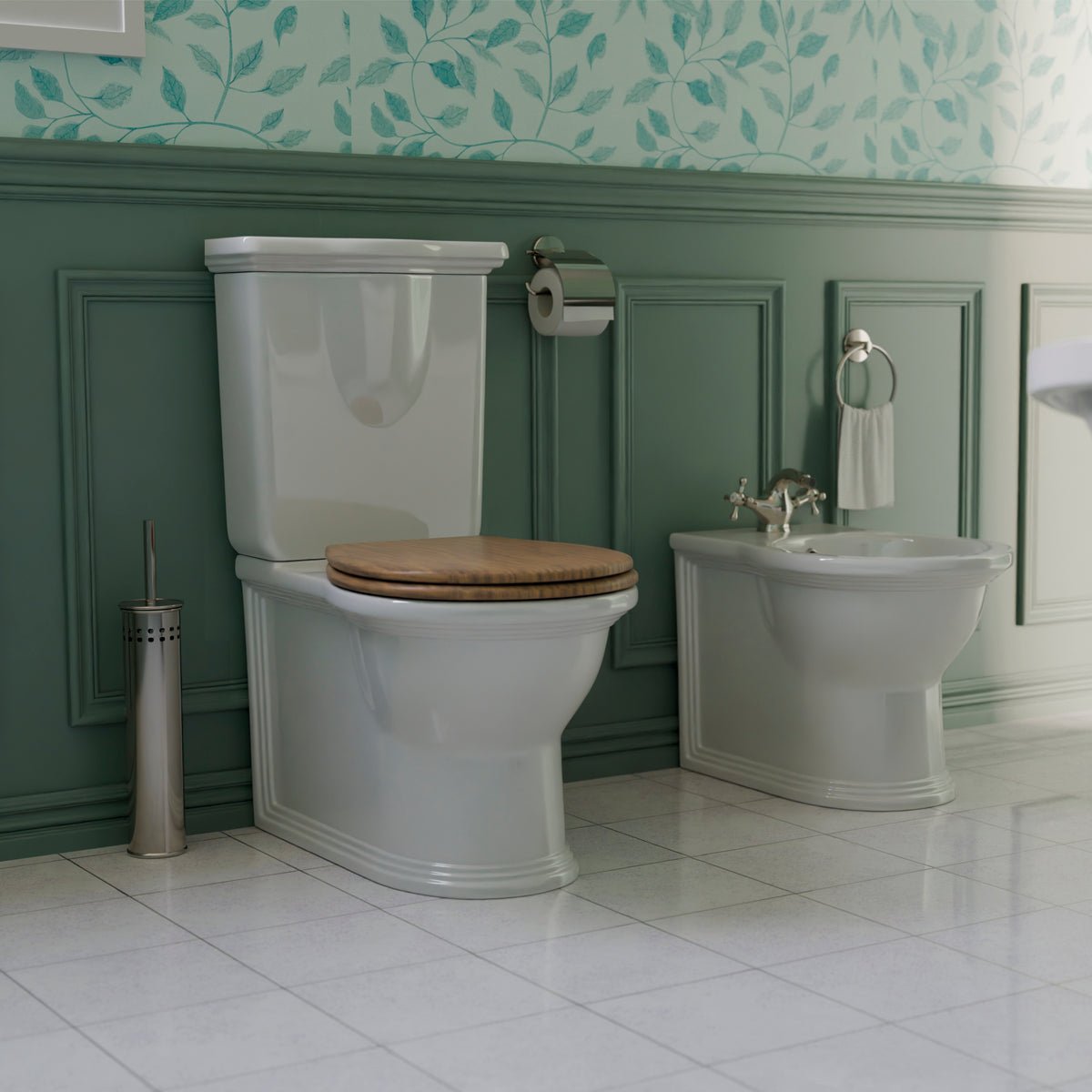 Inodoro antiguo tanque bajo Olimpia - Thebath