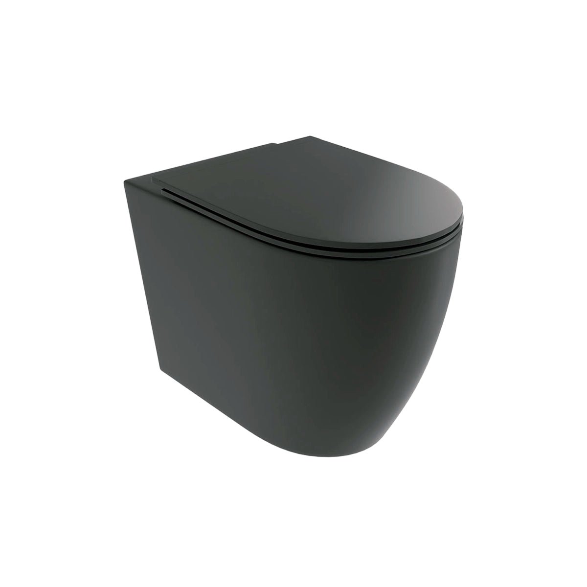 Inodoro compacto negro mate Elba - The Bath