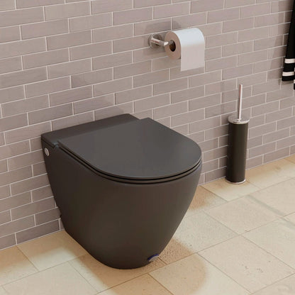 Inodoro compacto sin cisterna negro Enzo - The Bath