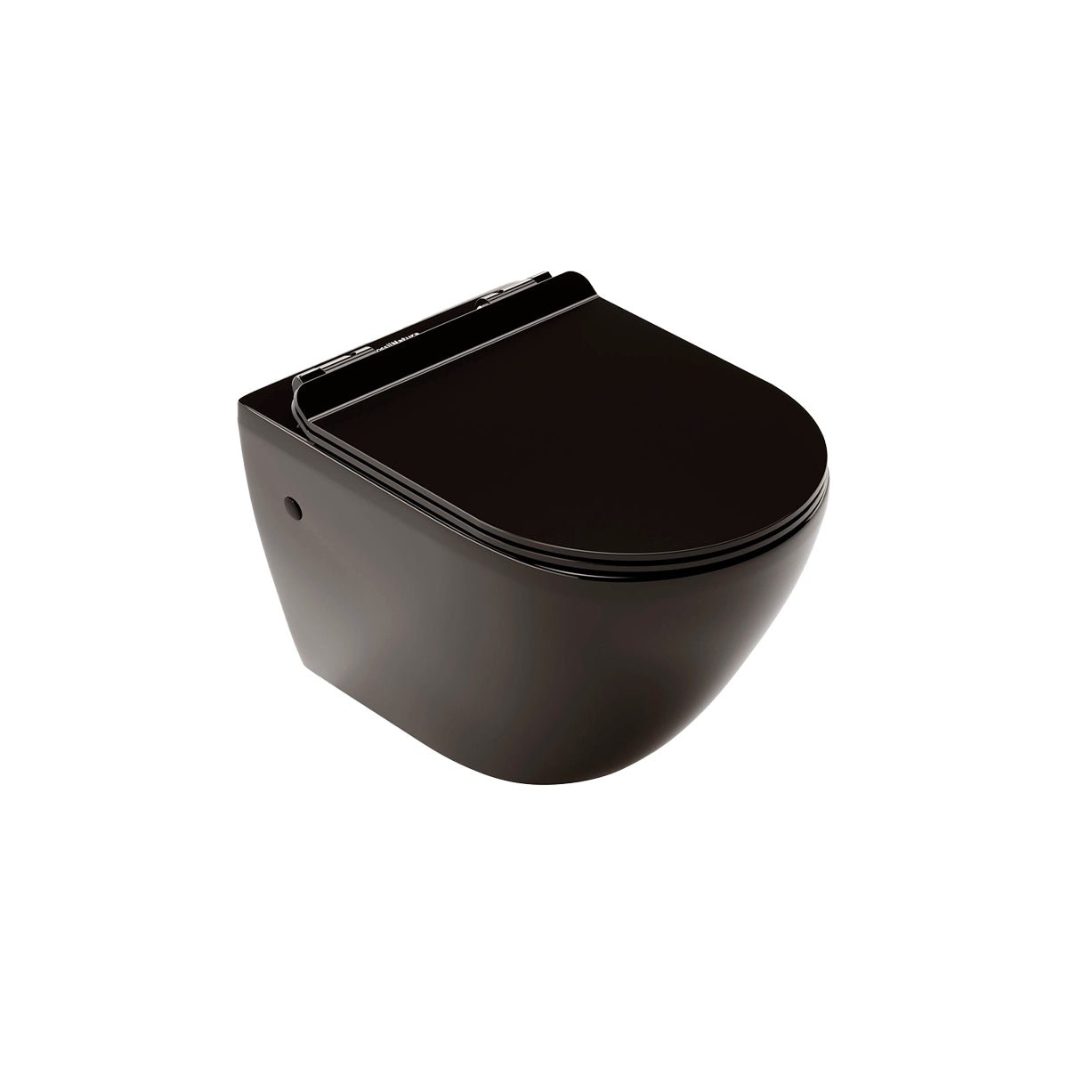 Inodoro suspendido negro brillo Veron - The Bath