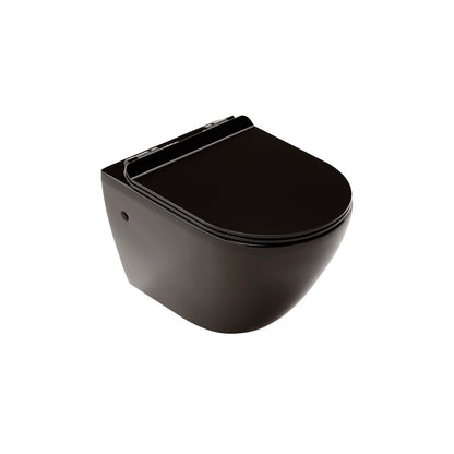 Inodoro suspendido negro brillo Veron - The Bath