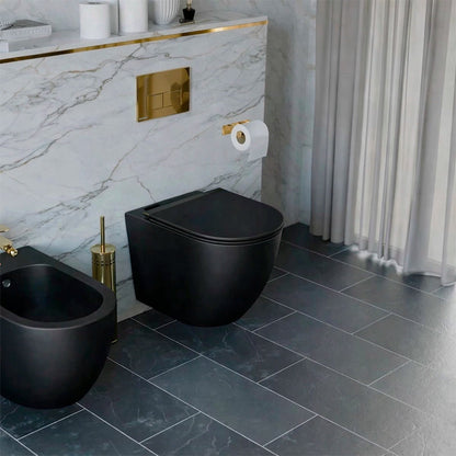 Inodoro suspendido negro Elba - The Bath