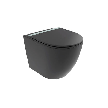 Inodoro suspendido negro Elba - The Bath