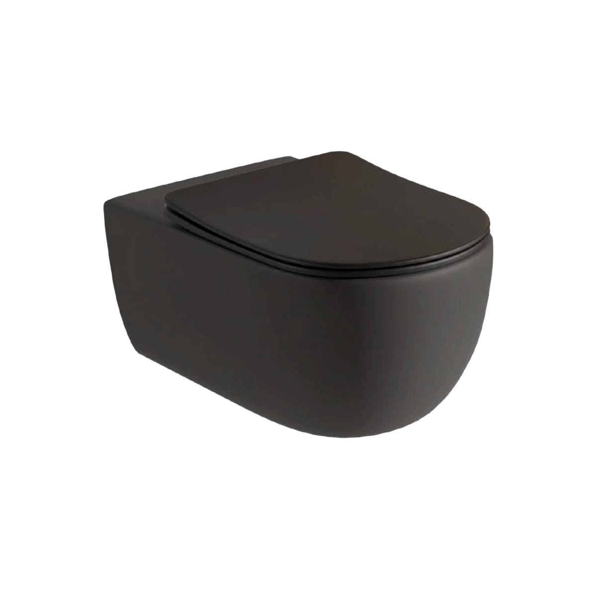 Inodoro suspendido negro mate Líjar - The Bath