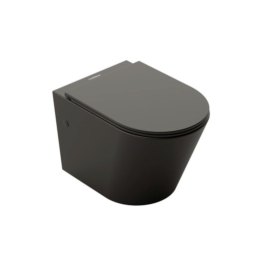 Inodoro suspendido negro mate Venecia - The Bath