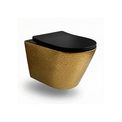 Inodoro suspendido Negro - Oro Umbra - The Bath