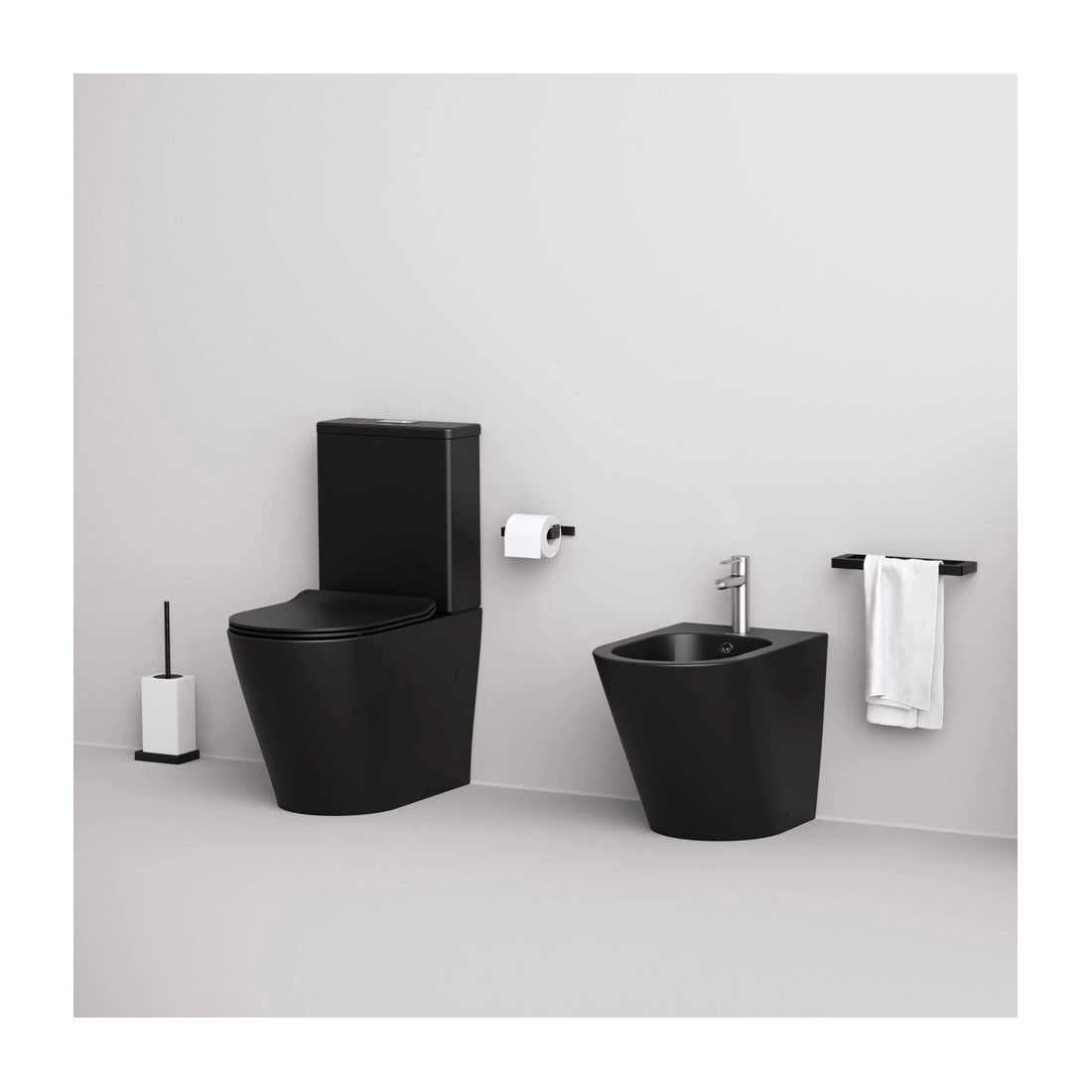 Inodoro tanque bajo Bolonia Rimless mate