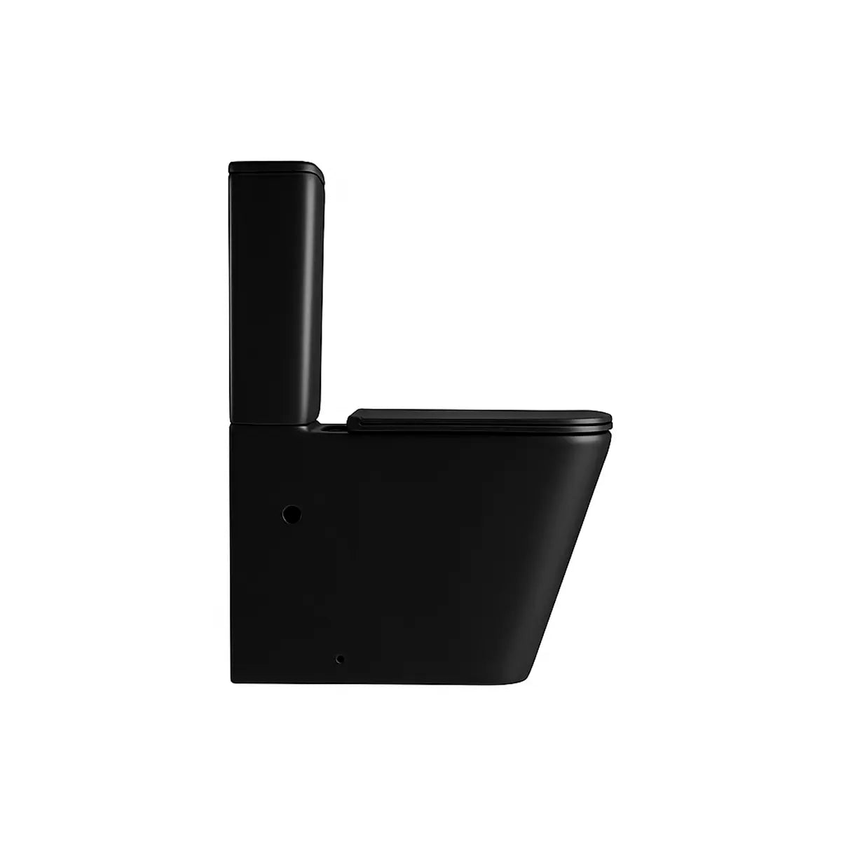 Ceril Design Sanita com tanque baixo preto Cyril – Design moderno e funcional