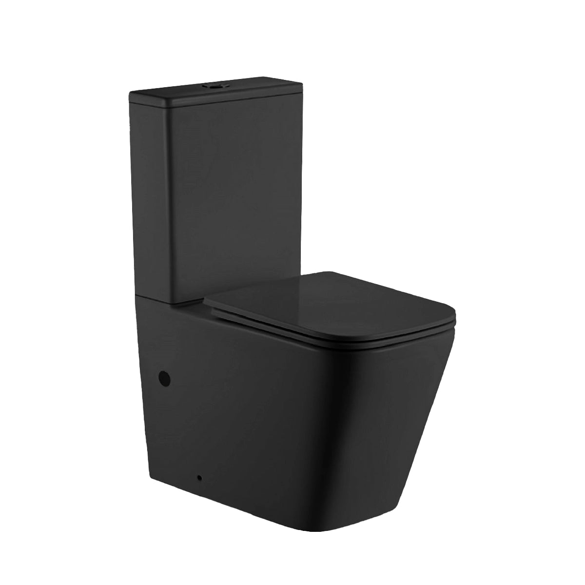 Inodoro tanque bajo negro Cyril - The Bath