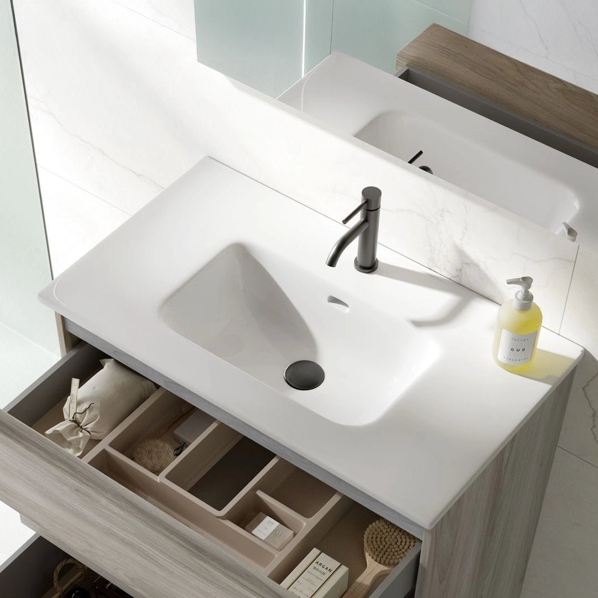 Lavabo blanco brillo Onix New - The Bath