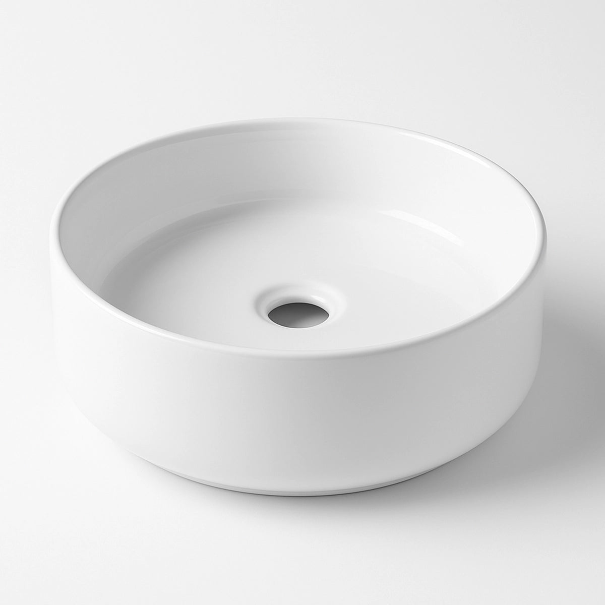 Lavabo blanco sobre encimera Oria - Thebath