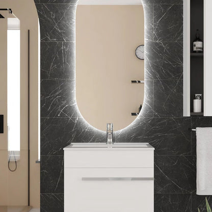 Lavabo ceramica de fondo reducido - Thebath