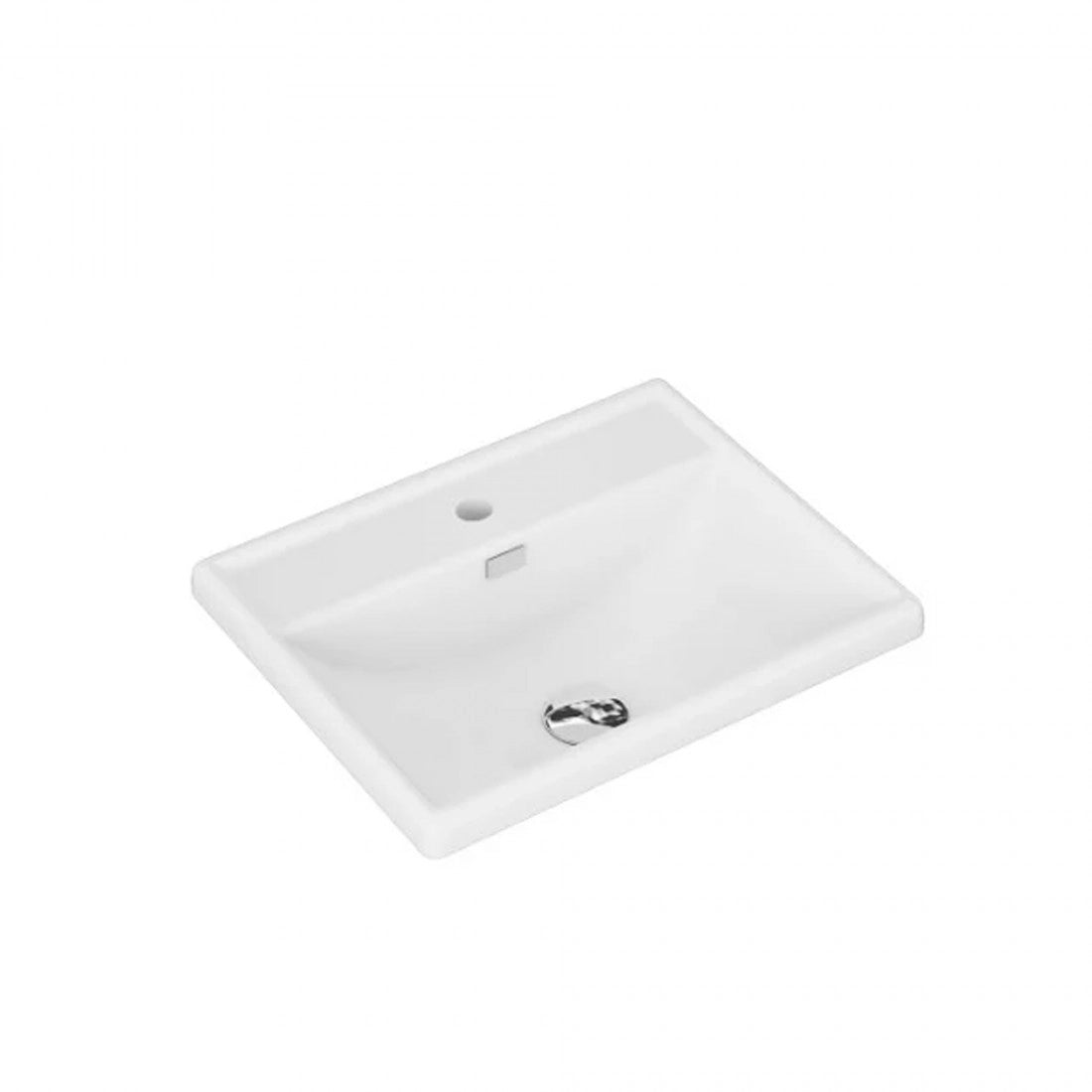 Lavabo ceramica de fondo reducido