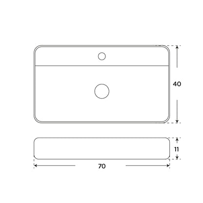 Lavabo cerámica Somnia - Thebath
