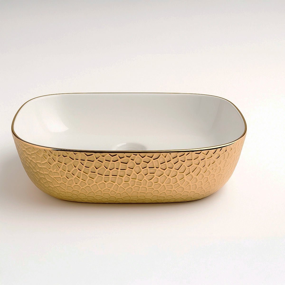 Lavabo de diseño blanco Reed - Thebath