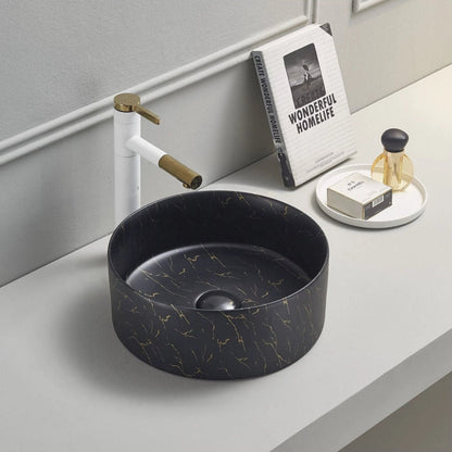 Lavabo de lujo efecto mármol