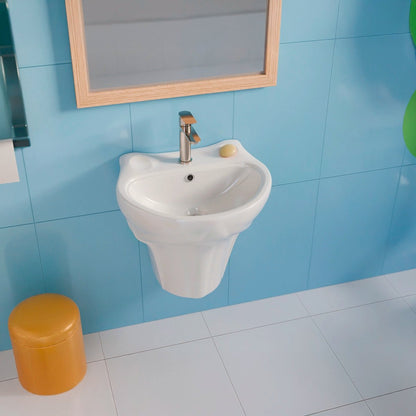 Lavabo infantil suspendido Froggy - Thebath