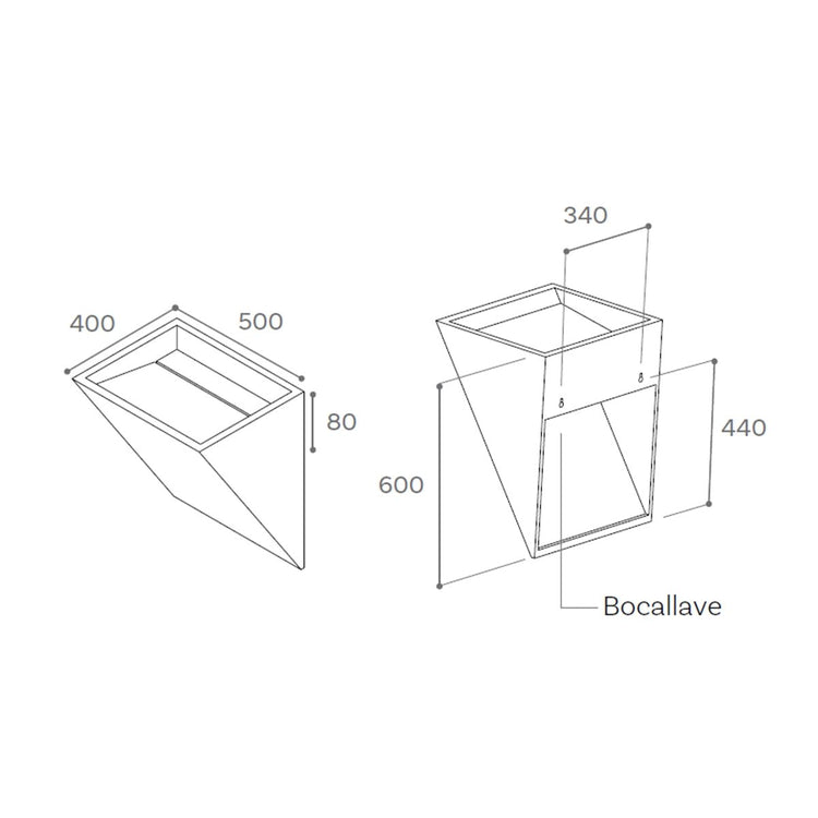 Lavatório Krion Suton