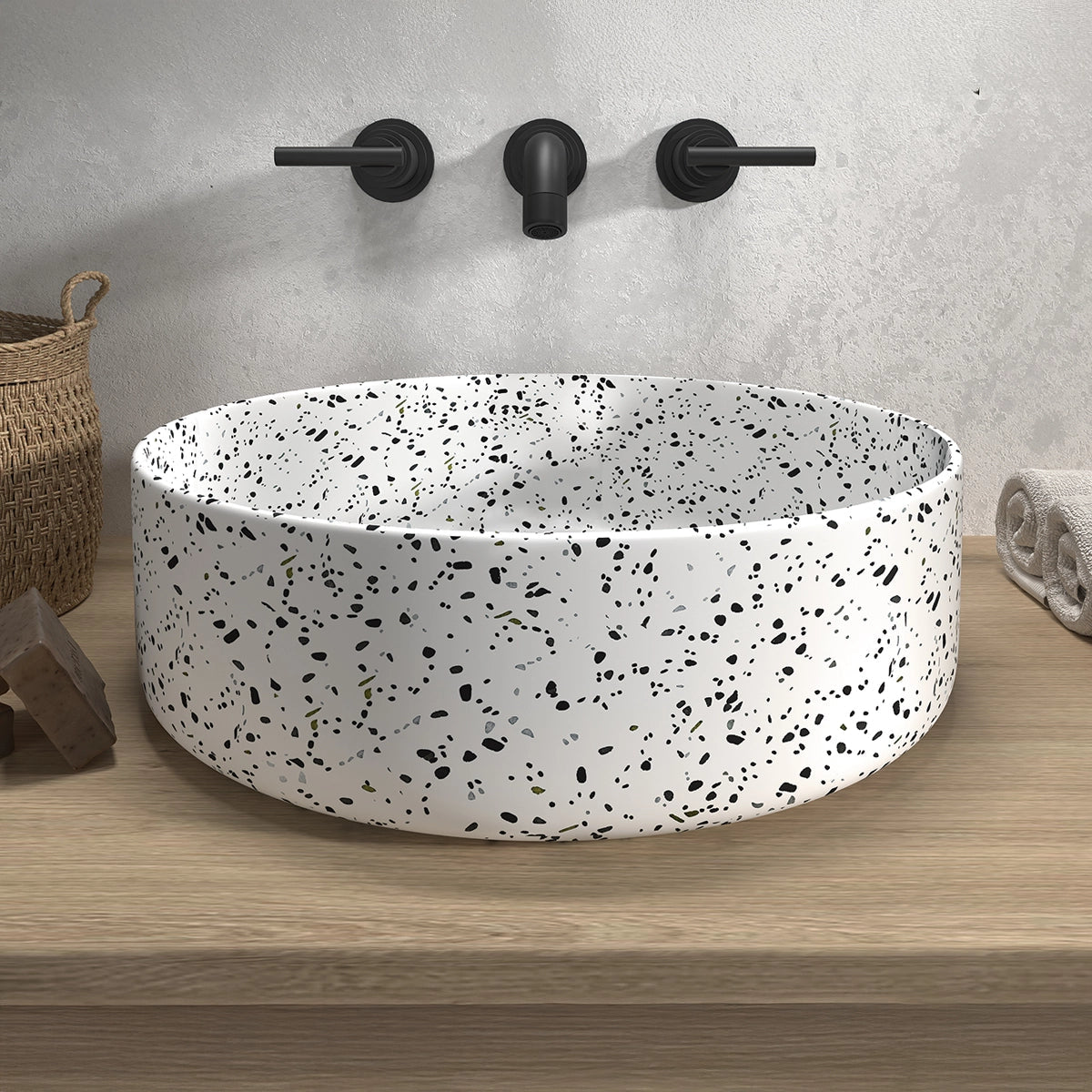 Lavabo porcelana sobre encimera Coper - The Bath