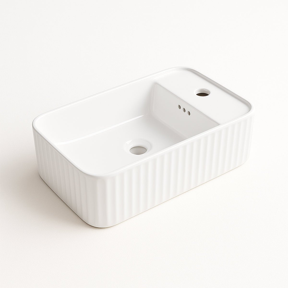 Lavabo rectangular sobre encimera Seul - Thebath