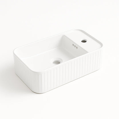Lavabo rectangular sobre encimera Seul - Thebath