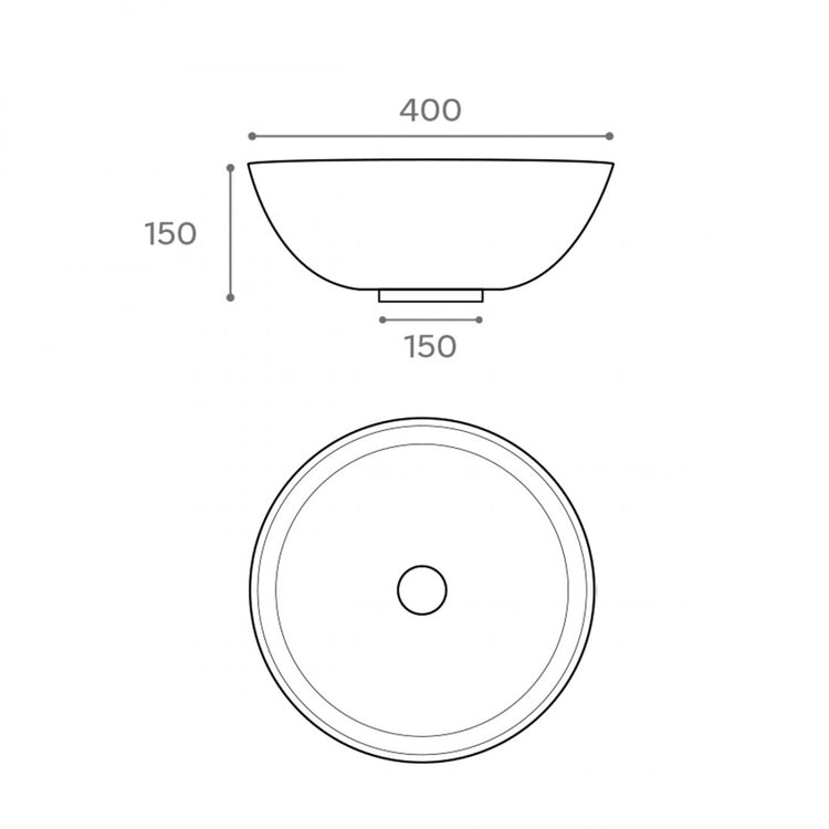 Lavatório de apoio Áramo