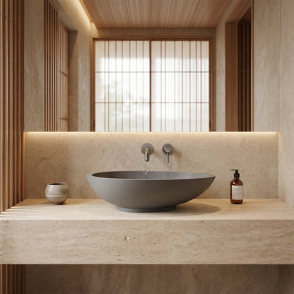 Lavabo sobre encimera gris Kairo - The Bath