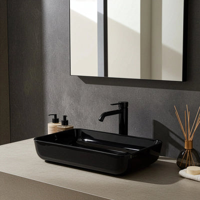 Lavabo sobre encimera ovalado Fall brillo - Thebath