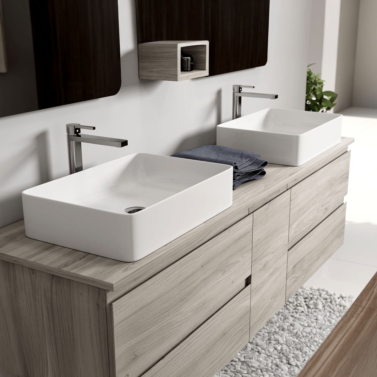 Lavabo sobre encimera Tre - Thebath