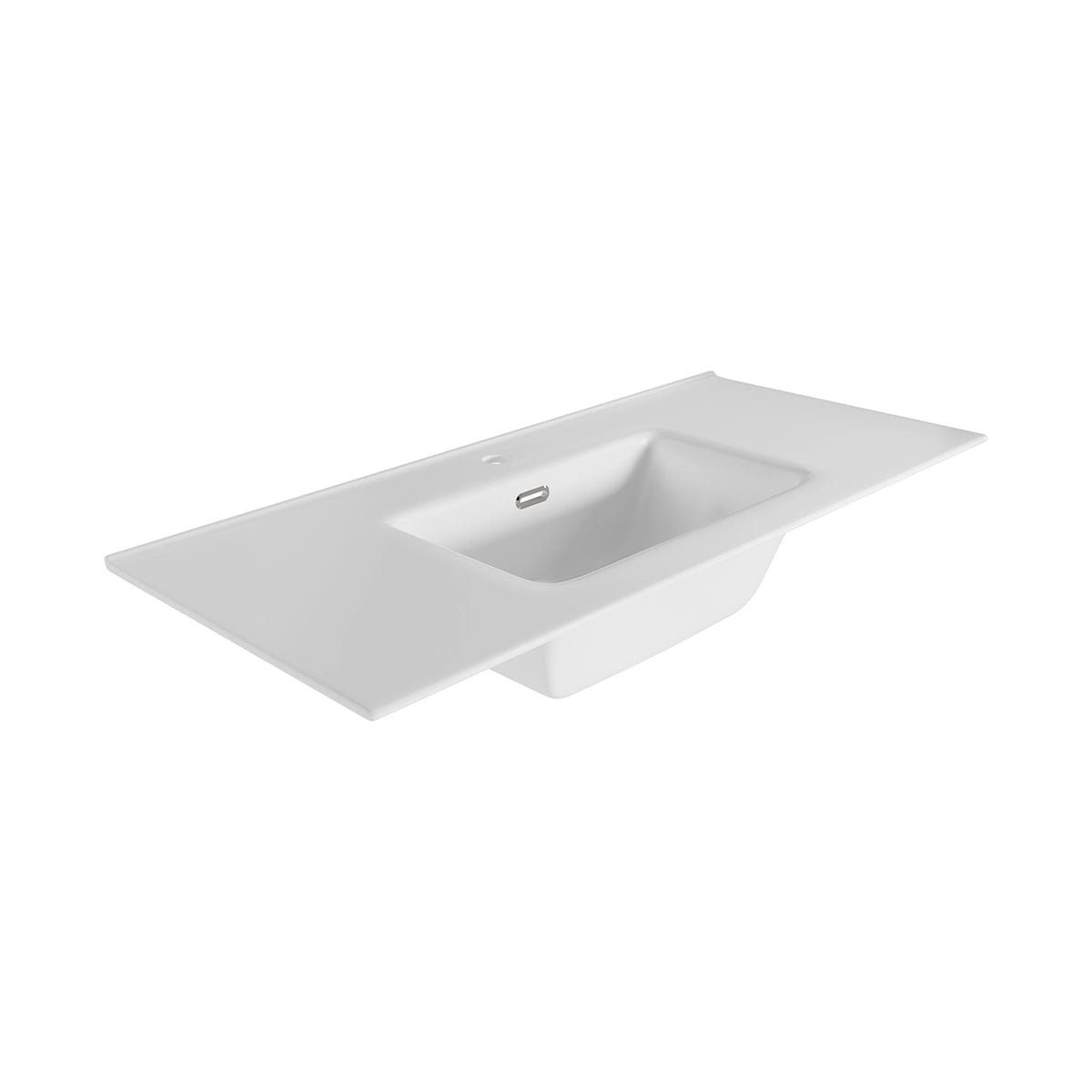 Lavabo sobre mueble blanco mate Shiba - The Bath