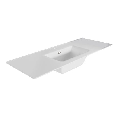Lavabo sobre mueble blanco mate Shiba - The Bath