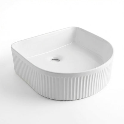 Lavabo sobrencimera semicircular Kona - Thebath