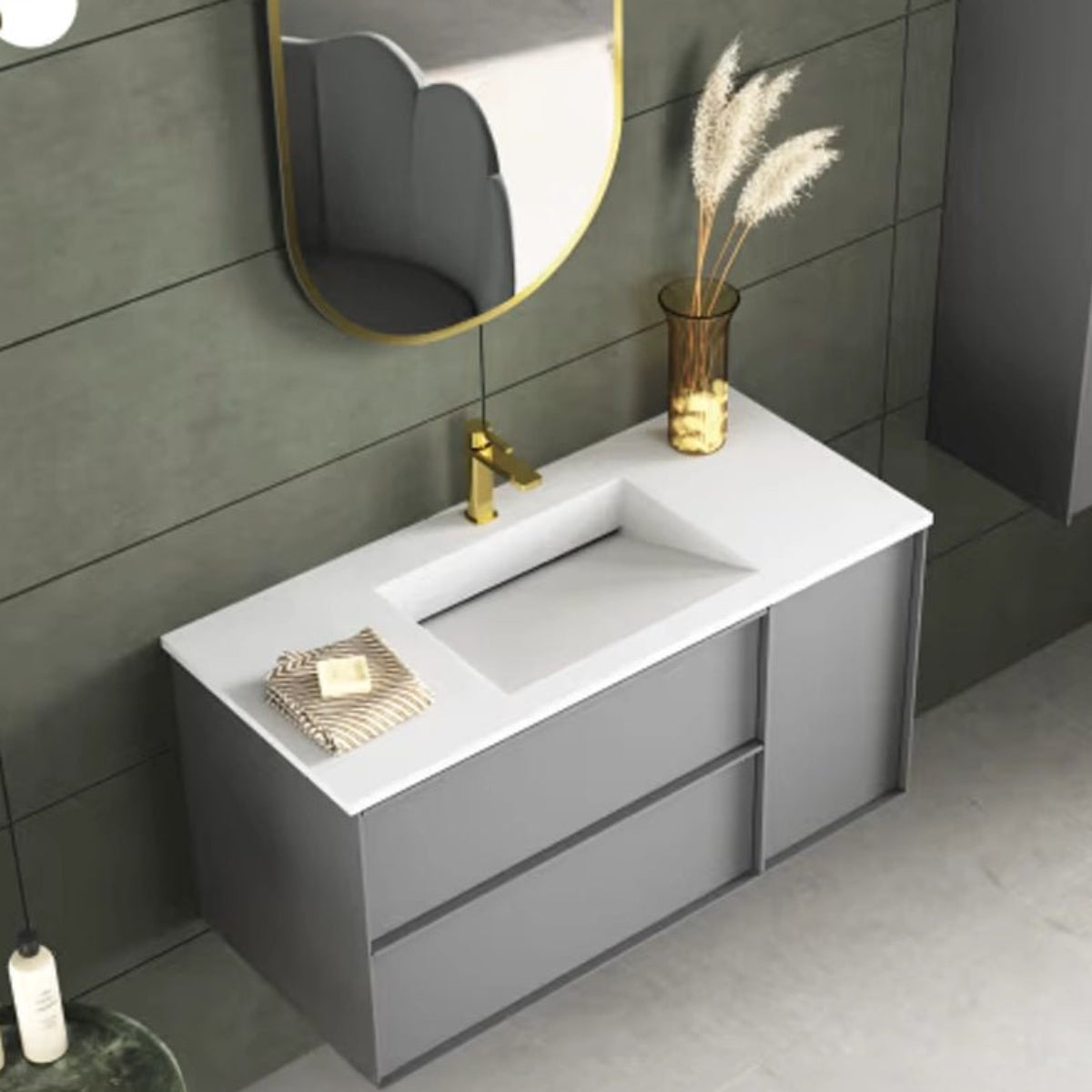 Lavabo solid surface Iris - The Bath