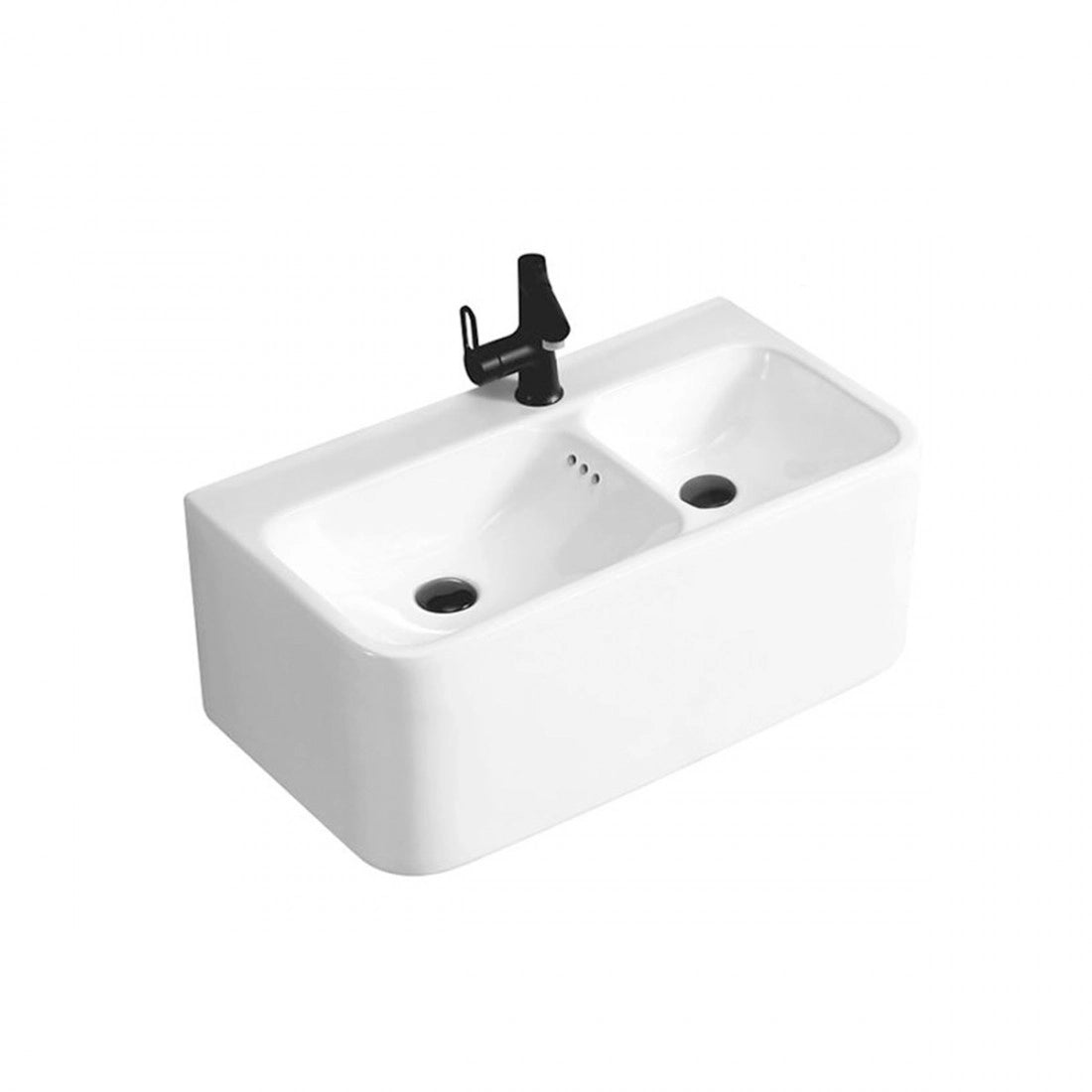 Lavabo suspendido cuadrado Klint