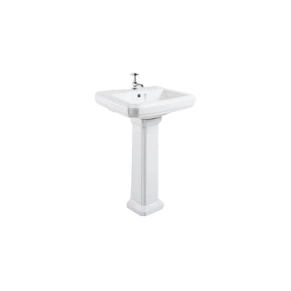 Lavabo vintage con pedestal York