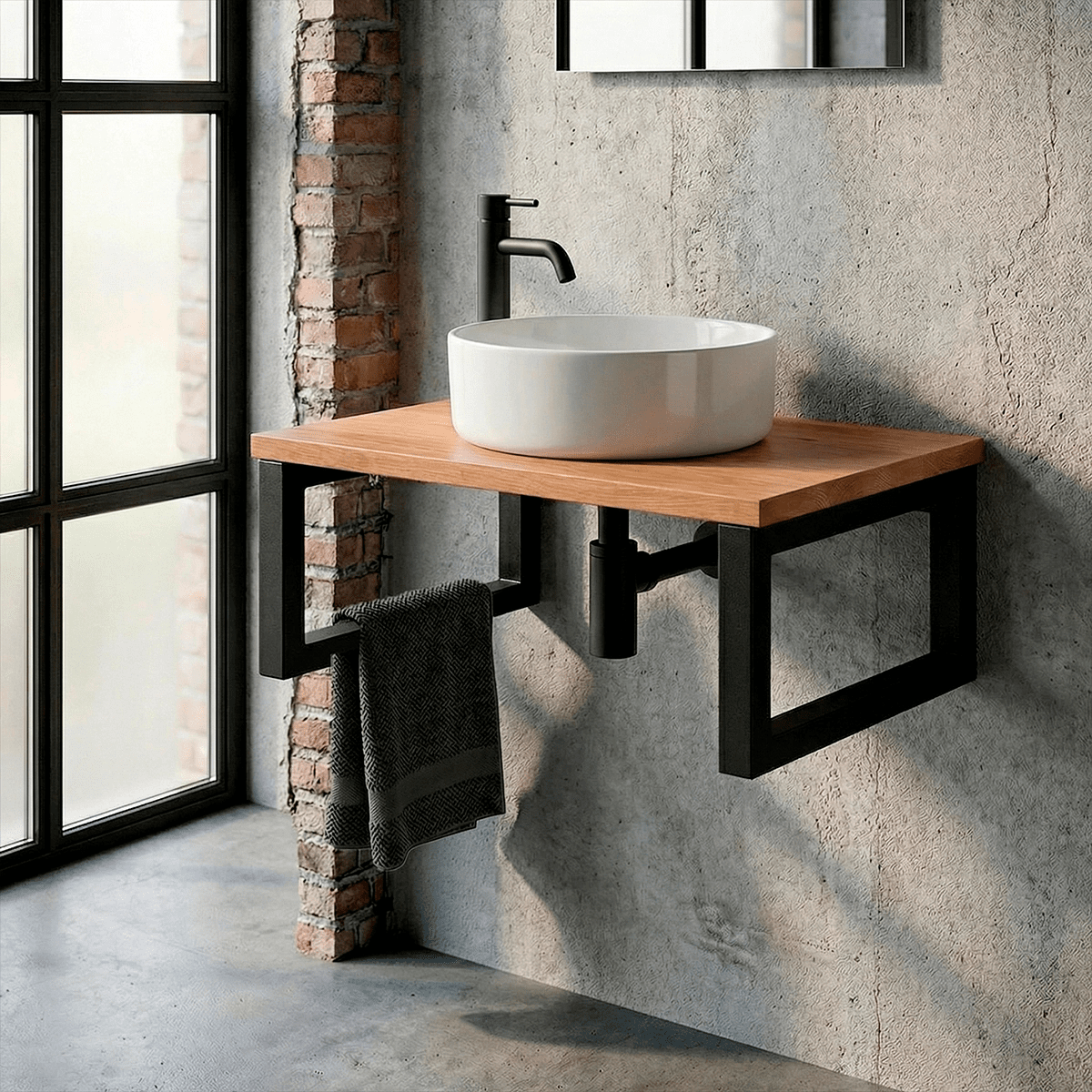 Lavabo y encimera Saona Round - The Bath