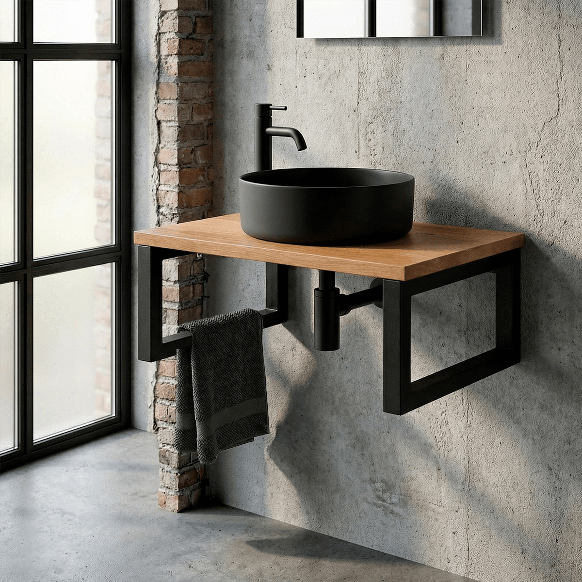 Lavabo y encimera Saona Round - The Bath