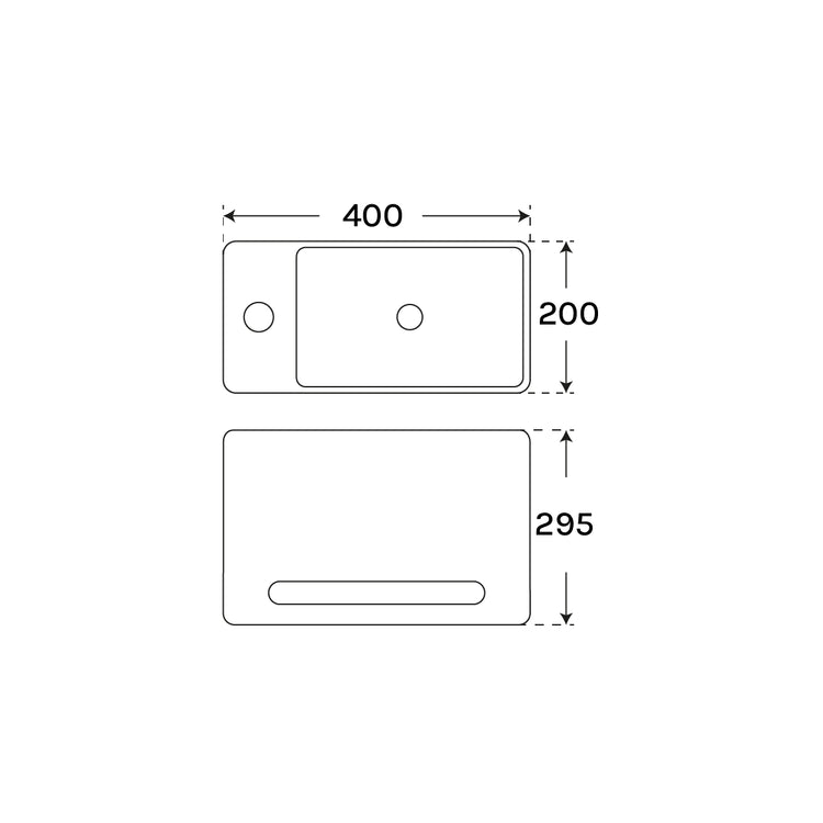 Lavatório com toalheiro Zed