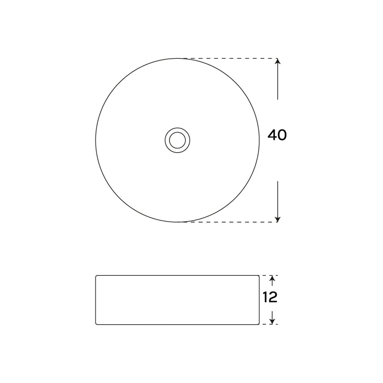 Lavatório de bancada Onix