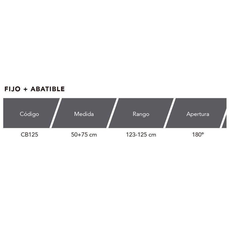 Biombo + banheira fixa Arrecife