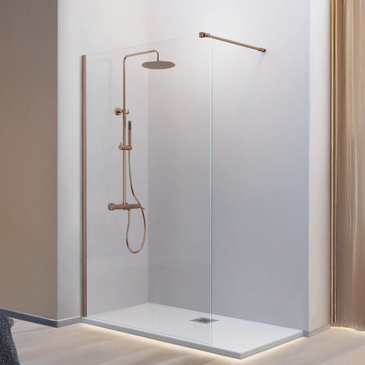 Mampara color bronce Fresh - The Bath