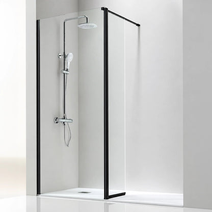 Mampara fija con puerta abatible Giro - The Bath