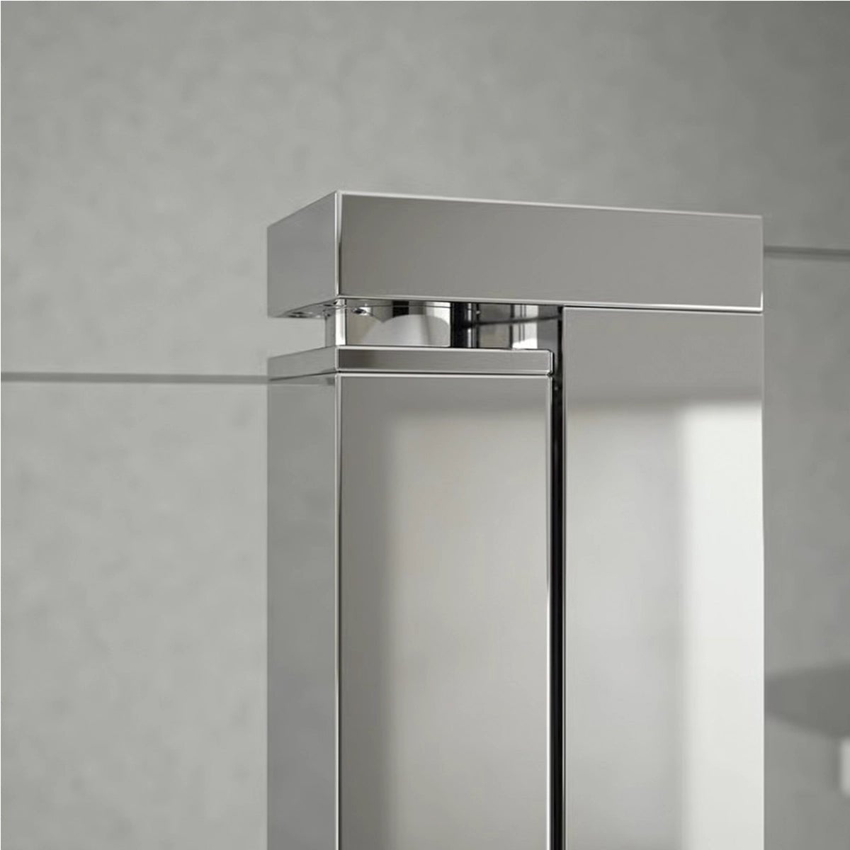 Mampara frontal fija abatible Esparta - Thebath