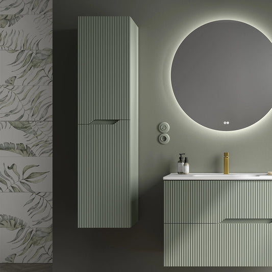 Mueble auxiliar alto baño Bamboo - The Bath