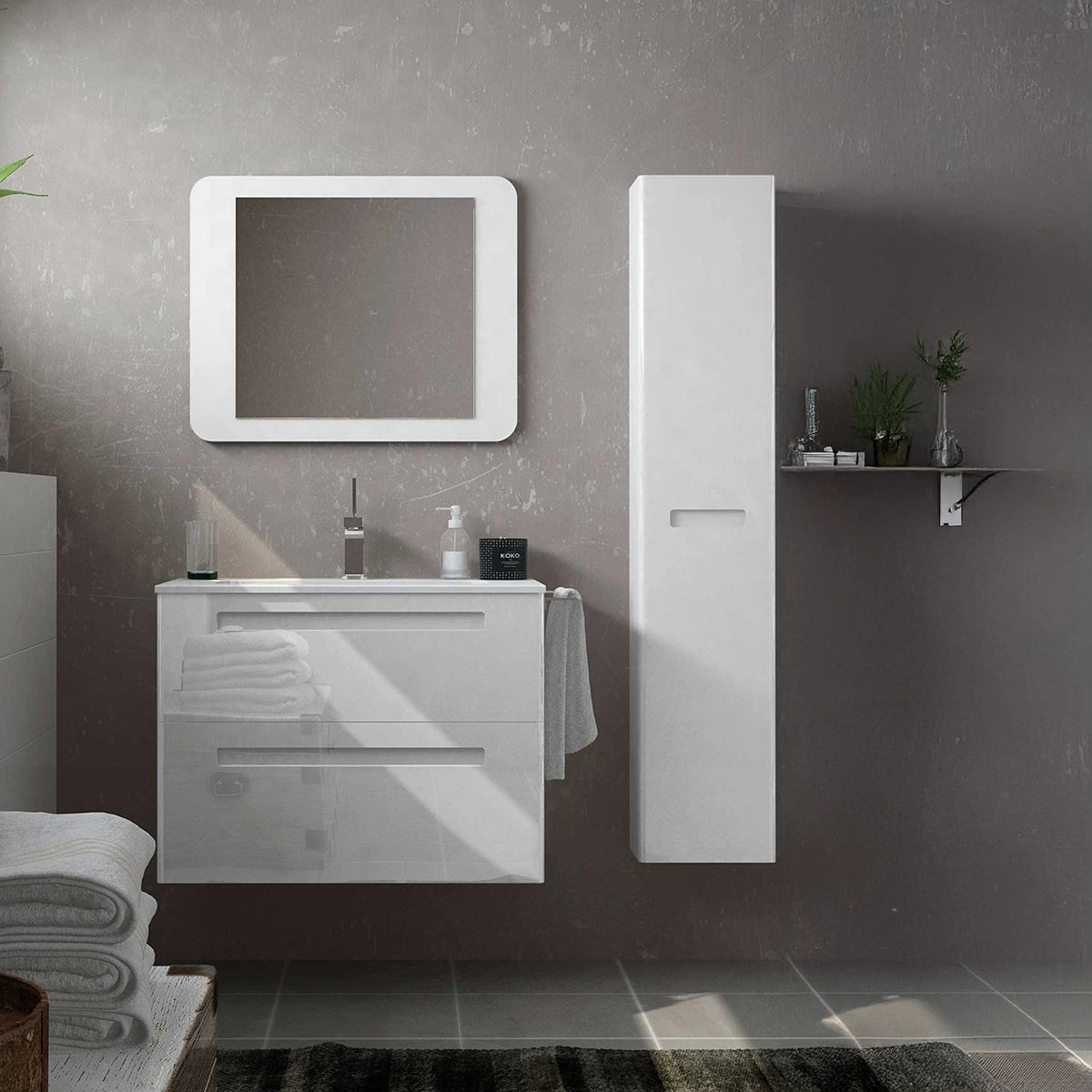 Mueble auxiliar baño París - Thebath