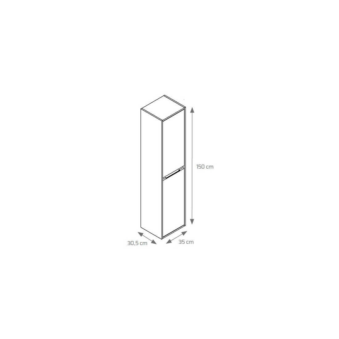 Mueble auxiliar baño Terra
