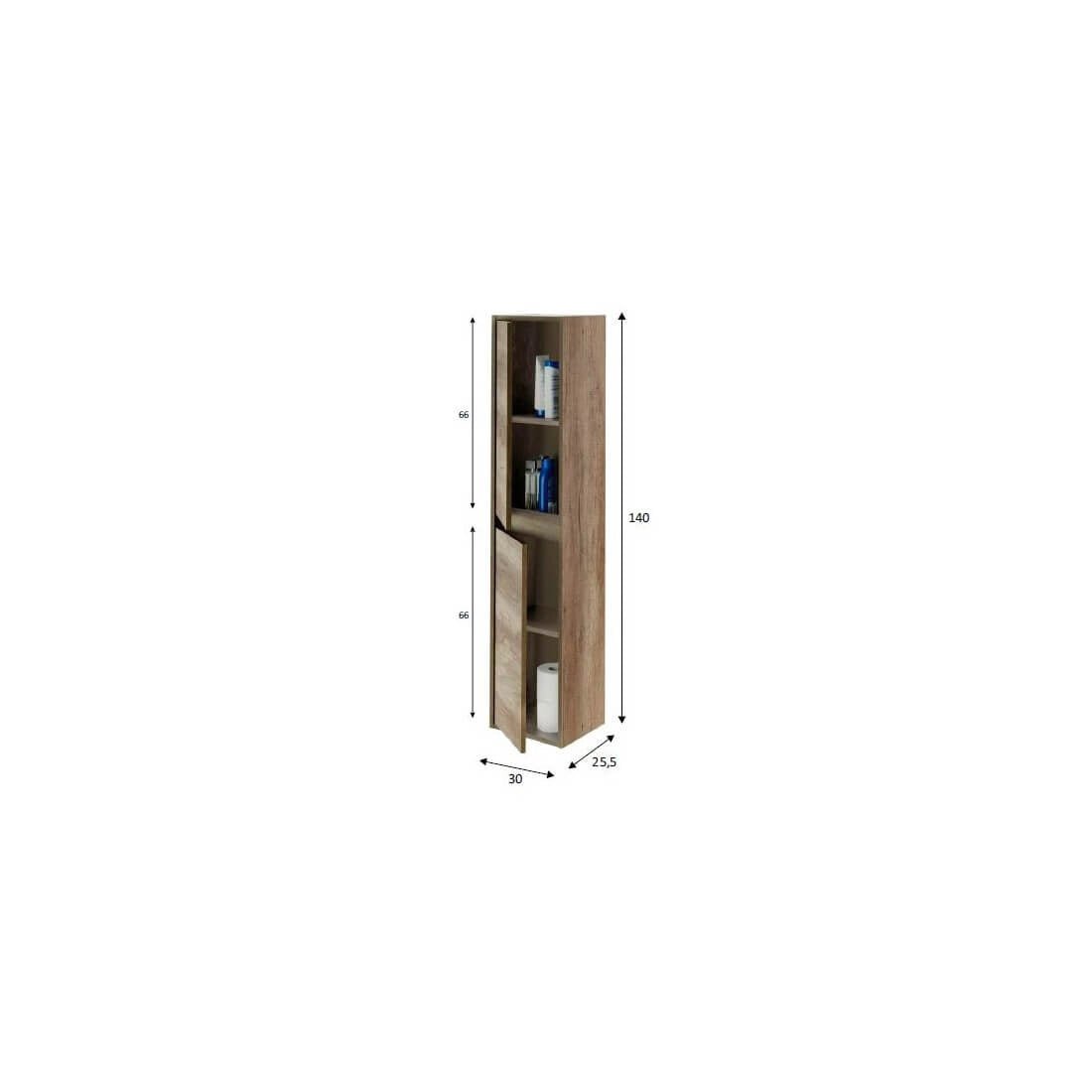 Mueble auxiliar para baño Dakota